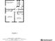 Detailed floor plan of the second floor, showcasing the layout of the bedrooms and bathrooms at 7659 Allwood Ave, North Charleston, SC 29418