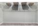 Walk-in closet featuring carpeted floors, white walls, and wire shelving with storage baskets at 1047 Tea Time Dr, Summerville, SC 29485