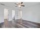 Bright bedroom with sleek floors and an open ensuite bathroom at 1146 Rivercrest Dr, Charleston, SC 29412