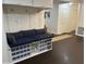 Mudroom features built-in bench with storage, coat hooks, and convenient access to other areas of the home at 1236 Fort Dr, Hanahan, SC 29410
