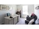 Bright office featuring a desk, decorative accents, comfortable seating, and a window allowing natural light to brighten the space at 182 E Pinckney St, Lincolnville, SC 29485