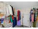 Walk-in closet with ample storage, hanging racks, and organization solutions at 184 Charlesfort Way, Moncks Corner, SC 29461