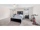 Inviting main bedroom with ceiling fan, natural light, and comfortable furnishings at 184 Charlesfort Way, Moncks Corner, SC 29461