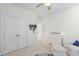 Bright bedroom showing closet and entrance to the connected space at 233 Ashmont Dr, Wando, SC 29492
