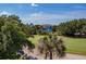 Picturesque view of the property overlooking the lush green golf course at 259 Sea Cloud Cir, Edisto Island, SC 29438