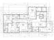 Detailed second-floor plan with bedrooms, bathrooms, and an upper living area at 2607 Cameron Blvd, Isle of Palms, SC 29451