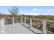 Expansive rooftop deck with cable railing offers panoramic neighborhood views at 2607 Cameron Blvd, Isle of Palms, SC 29451