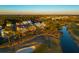 Breathtaking aerial view of home near a golf course with waterfront views at 2722 Crooked Stick Ln, Mount Pleasant, SC 29466