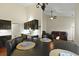 Open concept home features a dining room leading into the kitchen, and a living room at 3438 Farmers Market Dr, Charleston, SC 29414