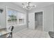 Bright breakfast nook with ample natural light, tile floors, and convenient access to the laundry room at 346 Courtney Round, Summerville, SC 29483