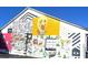 Fun mural on a building in Summerville, South Carolina features bees, cats and flowers at 347 Dickerson Ln, Lincolnville, SC 29485