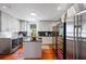 Open kitchen featuring stainless steel appliances and a wine refrigerator at 4020 Betsy Kerrison Pkwy, Johns Island, SC 29455