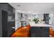 Sleek kitchen with stainless steel appliances and gray backsplash at 4020 Betsy Kerrison Pkwy, Johns Island, SC 29455