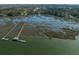 Expansive waterfront view with private boat docks and marshland, offering direct water access and scenic beauty at 4020 Betsy Kerrison Pkwy, Johns Island, SC 29455