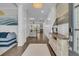 Inviting foyer featuring hardwood floors, elegant decor, and a view of the staircase at 4108 Whiting St, Mount Pleasant, SC 29466