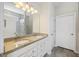 Elegant bathroom with double vanities, granite countertops, and sleek fixtures offering a luxurious experience at 422 Switchgrass Dr, Summerville, SC 29486