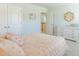 Bright bedroom featuring plush carpet and stylish furniture at 509 Yukon Ct, Lincolnville, SC 29485