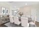 Formal dining room with a large table, seating for six, and elegant decor at 517 Verdi Dr, Summerville, SC 29486