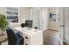 Functional home office with a modern desk, comfortable chair, and natural light at 517 Verdi Dr, Summerville, SC 29486