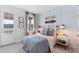 Teen bedroom with modern decor, including skateboards and water view at 792 Clay Field Trl, Summerville, SC 29485