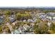 Aerial neighborhood shot showcasing various home styles surrounded by lush trees and well-maintained streets at 873 Tupelo Bay Dr, Mount Pleasant, SC 29464