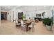 Inviting open living space with dining area and hardwood floors; perfect for entertaining and relaxed living at 873 Tupelo Bay Dr, Mount Pleasant, SC 29464