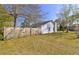 Fenced backyard offering privacy and space to enjoy outdoor living at 9861 Levenshall Dr, Ladson, SC 29456