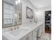 Spacious bathroom with a double vanity, generous counter space, and convenient access to the closet at 101 Plantation Dr, Summerville, SC 29485