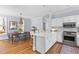 Open floor plan combines kitchen with dining area for easy living and entertaining at 1100 Sea Island Crossing Ln, Mount Pleasant, SC 29464