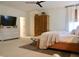 Bright bedroom with a bed, bench, dresser, and decorative items creating a serene atmosphere at 112 Carpenter St, Summerville, SC 29486