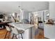 Bright kitchen featuring a large center island with seating at 1149 Lands End Dr, Hanahan, SC 29410