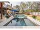 Backyard pool and lounge area, perfect for outdoor entertaining and relaxation at 1149 Lands End Dr, Hanahan, SC 29410