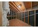 Unfinished attic space with exposed beams at 115 Trickle Dr, Summerville, SC 29483