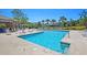 Community pool with plenty of seating, umbrellas, and a well-maintained swimming area perfect for summer relaxation at 1173 Triple Crown Court, Mount Pleasant, SC 29429