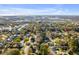 Expansive aerial perspective of neighborhood, coast line, and waterways with a TV tower in the background at 1200 Island View Dr, Mount Pleasant, SC 29464