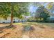 Leafy backyard with a patio dining set, shade trees, and view of the home's rear exterior at 1200 Island View Dr, Mount Pleasant, SC 29464