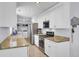 Galley kitchen with granite countertops and stainless steel appliances at 1861 Jaywood Cir, Charleston, SC 29407