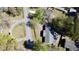 Aerial view of a single-Gathering home showing mature trees and surrounding neighborhood at 1925 Old Parsonage Rd, Charleston, SC 29414