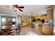 Spacious kitchen featuring an island, stainless steel appliances, and lots of cabinet space at 1925 Old Parsonage Rd, Charleston, SC 29414