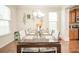 Comfortable dining room with a large table that can accommodate eight people at 2049 Maybelles Ln, Charleston, SC 29414