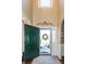 Welcoming foyer with hardwood floors and decorative accents at 2052 Bancroft Ln, Mount Pleasant, SC 29466