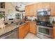 Well-equipped kitchen showcasing granite counters, stainless steel appliances, and ample cabinet space at 2052 Bancroft Ln, Mount Pleasant, SC 29466