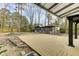 Large backyard with outdoor sheds and entertainment area at 211 Logan Dr, Summerville, SC 29483