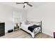 Cozy bedroom with a ceiling fan and natural light at 211 Logan Dr, Summerville, SC 29483