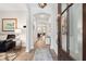 Spacious entryway leading into the home, with hardwood floors and modern decor at 2165 Annie Laura Ln, Mount Pleasant, SC 29466