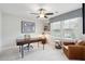 Bright office space with natural light, modern furnishings, and comfortable seating at 2165 Annie Laura Ln, Mount Pleasant, SC 29466
