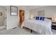 Cozy bedroom featuring nautical decor and a comfortable, inviting bed with soft white linens at 2472 Racquet Club Dr, Seabrook Island, SC 29455