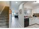 Open-concept floor plan with a view of kitchen and living area showcasing the modern design at 2472 Racquet Club Dr, Seabrook Island, SC 29455