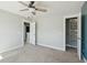 Bedroom showcasing open door leading to walk-in closet at 2842 Rutherford Way, Charleston, SC 29414