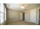 Bright bedroom featuring neutral walls, carpet, and a ceiling fan with light at 2926 Sugarberry Lane Ln, Johns Island, SC 29455